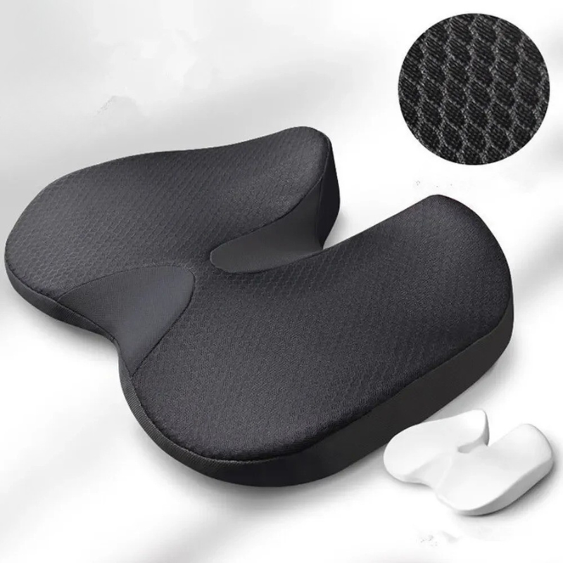 Coussin ergonomique voiture – Soulage le coccyx et la prostate | ErgoSeat™