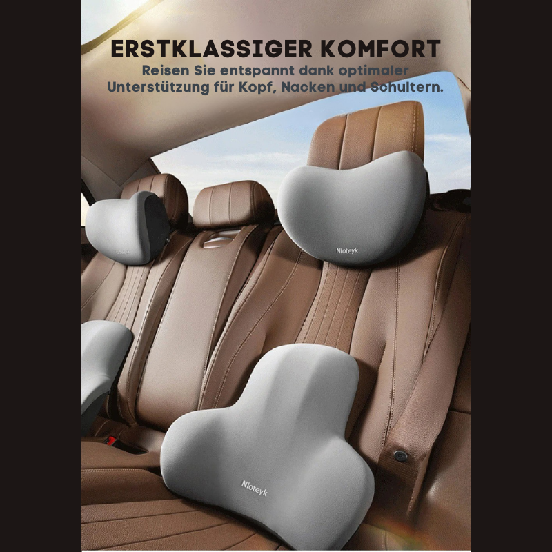 Ergonomisches Autokissen – Entlastet Nacken und Rücken | ErgoComfort™