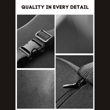 Set Cuscini Ergonomici per Auto in Memory Foam – Sollievo Collo e Schiena | ErgoComfort™