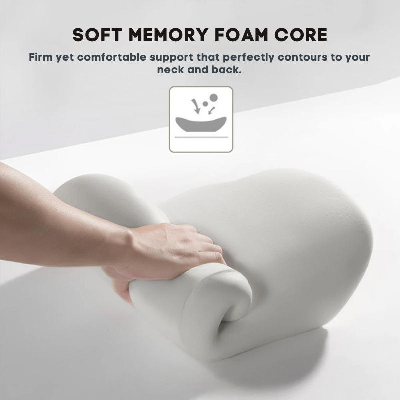 Set Cuscini Ergonomici per Auto in Memory Foam – Sollievo Collo e Schiena | ErgoComfort™