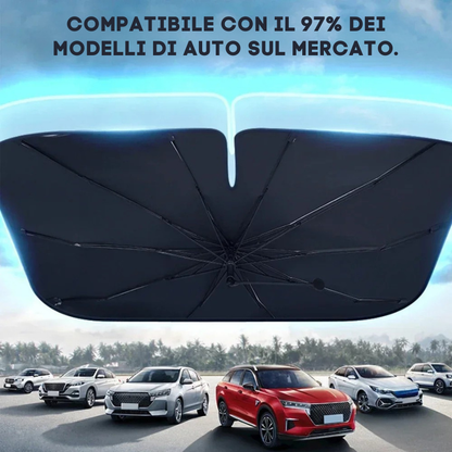 Tendina Parasole Auto Pieghevole – Protezione UV e Calore | SunShield™