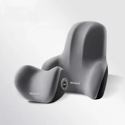 Set Cuscini Ergonomici per Auto in Memory Foam – Sollievo Collo e Schiena | ErgoComfort™