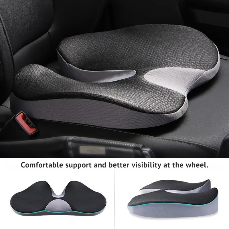 Cuscino Ortopedico per Auto – Sollievo per Coccige e Prostata | ErgoSeat™