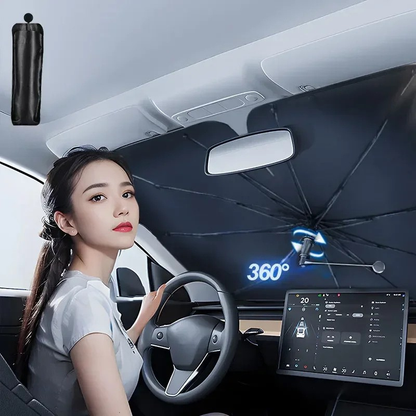 Tendina Parasole Auto Pieghevole – Protezione UV e Calore | SunShield™