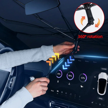 Tendina Parasole Auto Pieghevole – Protezione UV e Calore | SunShield™