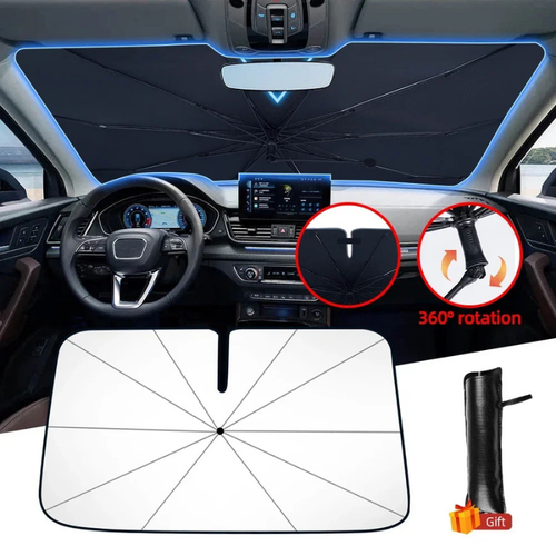 Tendina Parasole Auto Pieghevole – Protezione UV e Calore | SunShield™